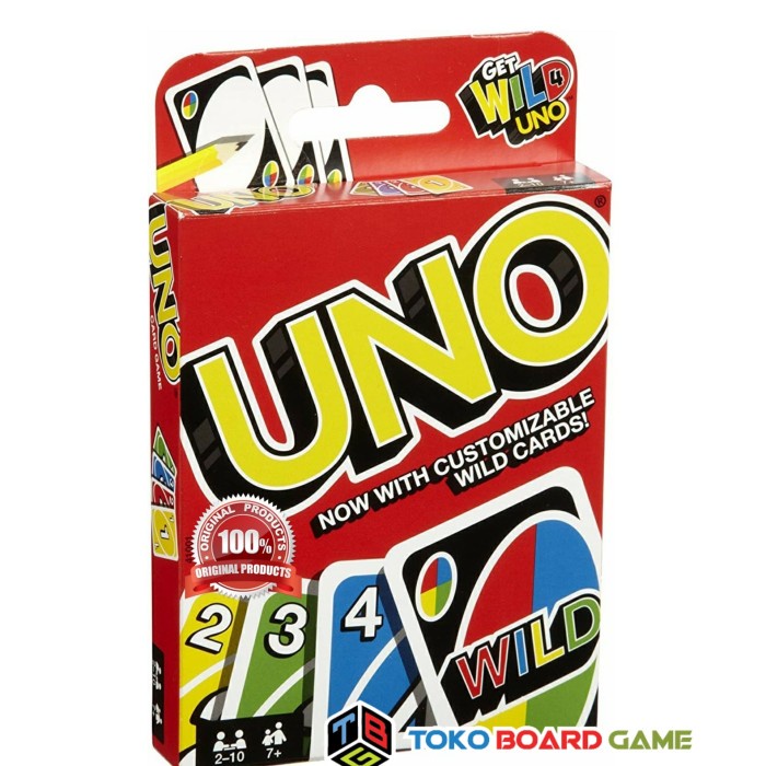 Kartu Mattel Uno Original Playing Card Game