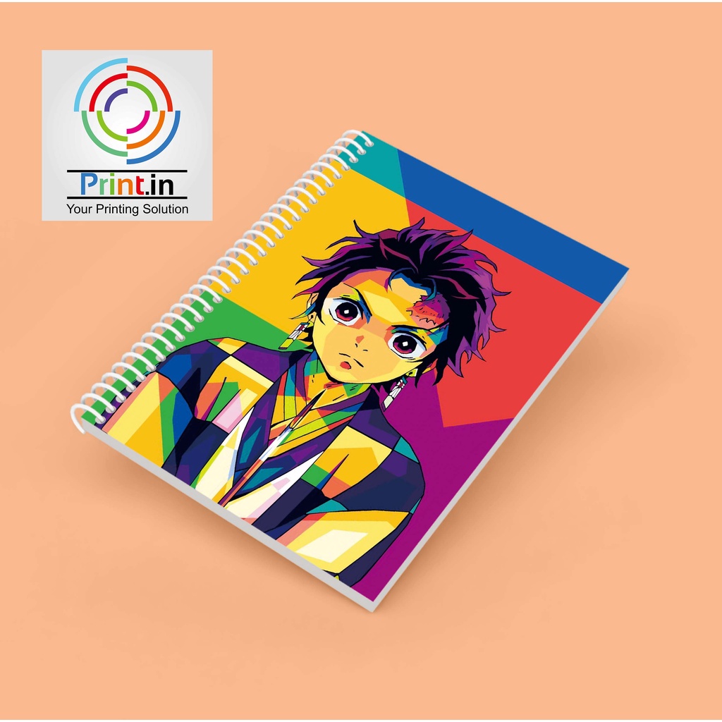 

Notebook Spiral Tanjiro Anime Kimetsu No Yaiba M1 Hardcover dan Softcover