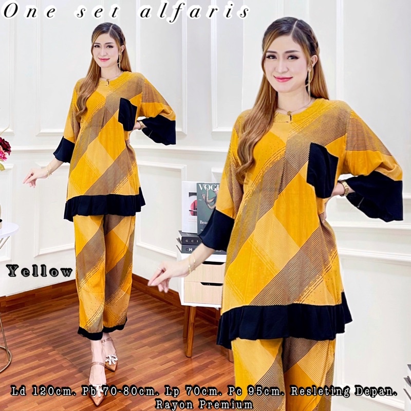 One Set Rayon Premium Busui Friendly