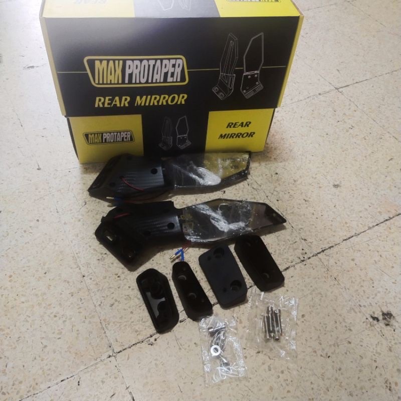 SPION WINGLET FAIRING PLUS LAMPU SEN NMAX PCX AEROX ZX25R NINJA 250Fi CBR R15 R25