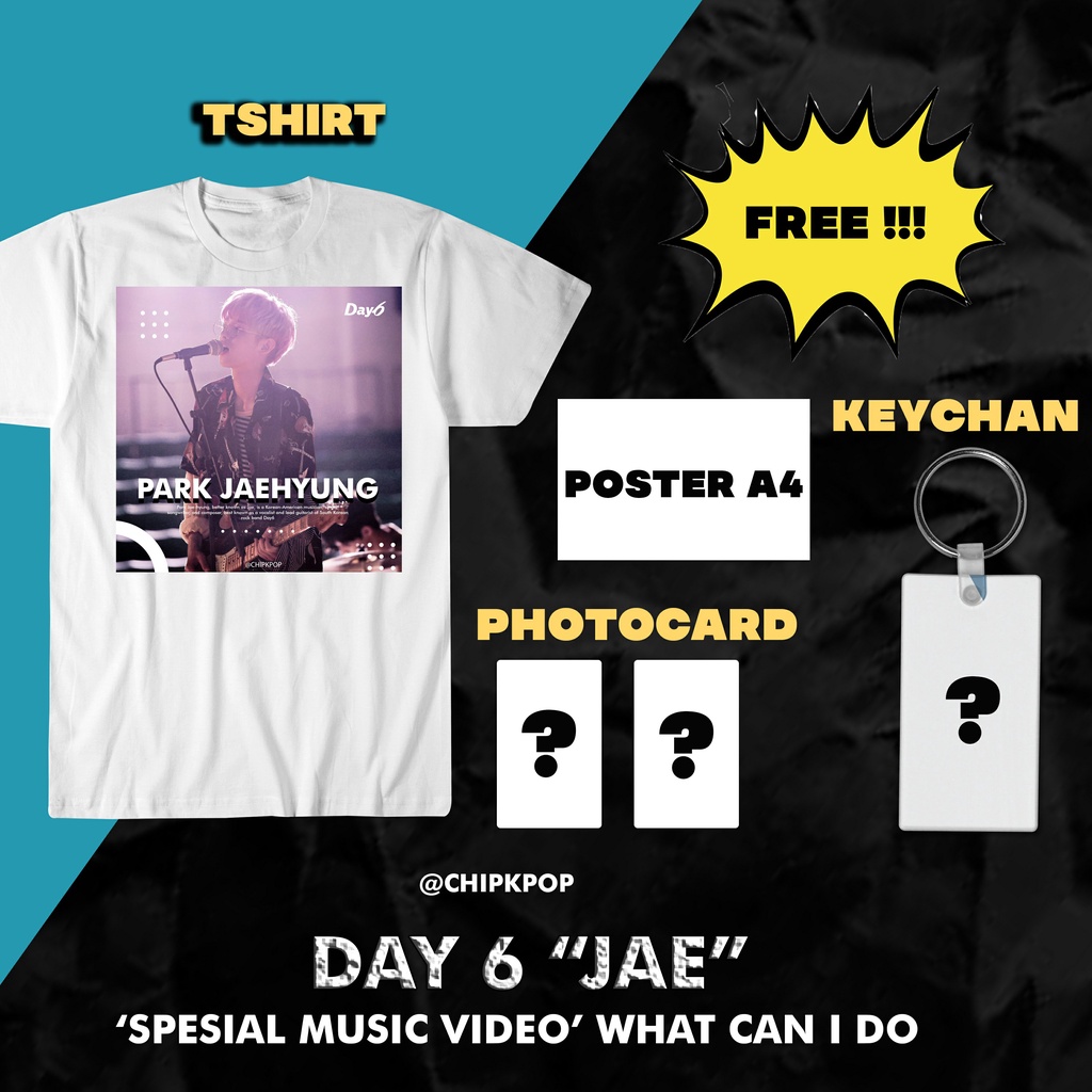 JAE DAY 6 I KAOS KPOP MURAH I JAE DAY6 PHOTOCARD I BAJU DAY6  I BAJU DAY6 MURAH I KAOS KPOP MURAH