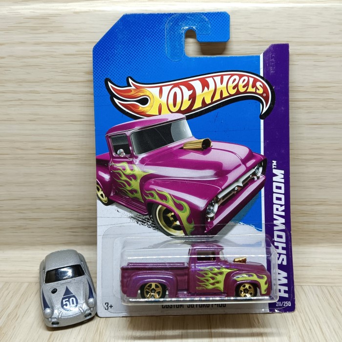 hot wheels custom 56 ford truck ungu