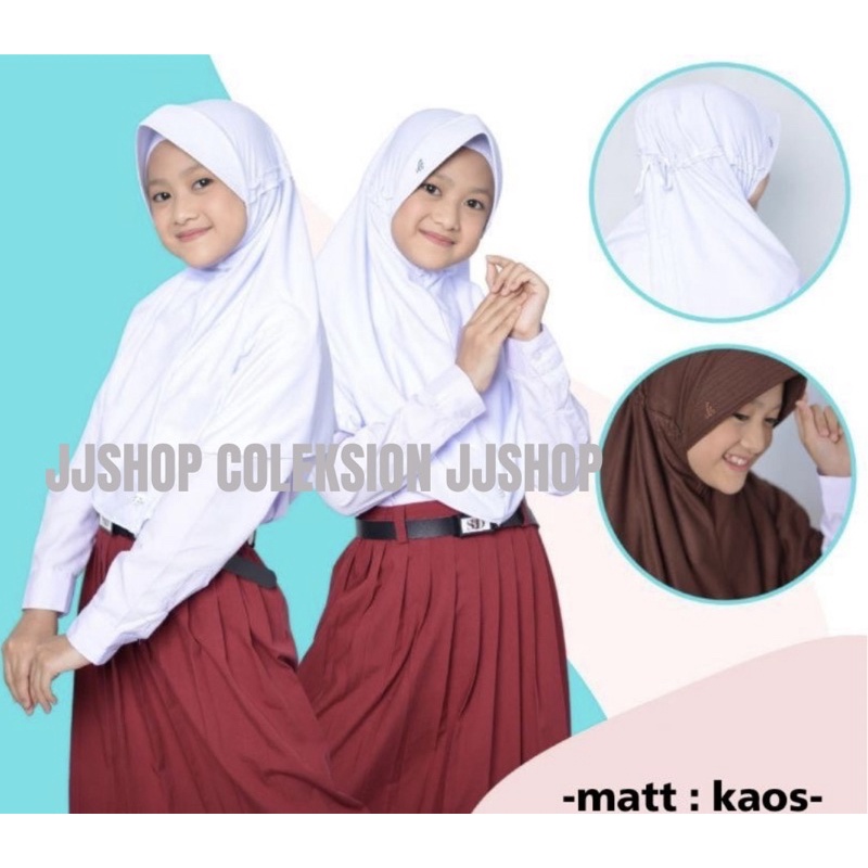 JILBAB ANAK SEKOLAH HIJAB ANAK SEKOLAH SD,SMP,SMA  JILBAB HIJAB ANAK SEKOLAH RABBANI  KERUDUNG ANAK 
