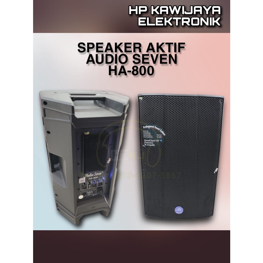 SPEAKER ACTIVE 15 INCH AUDIO SEVEN HA-800 SPIKER AKTIF AUDIO SEVEN
