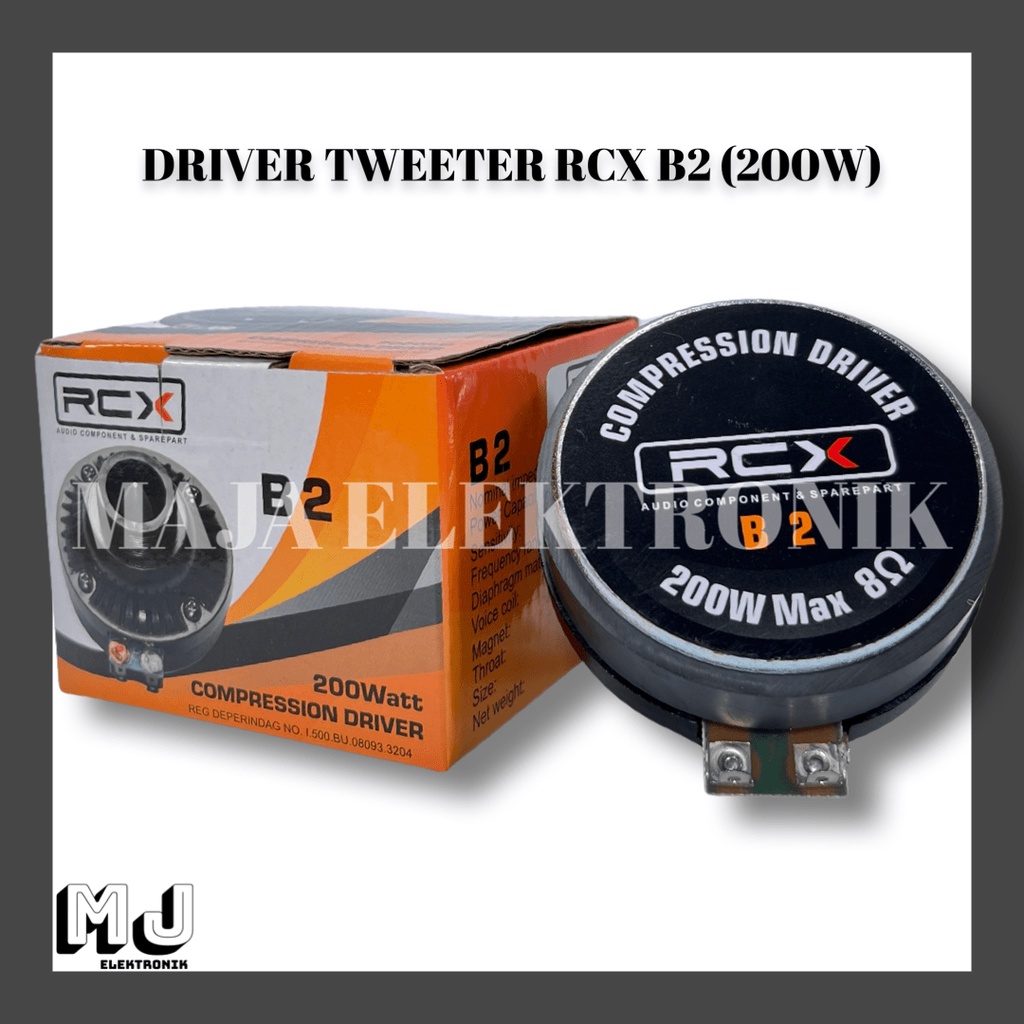 Driver Tweeter RCX B2 200 Watt / Compression Driver RCX B2 200 Watt