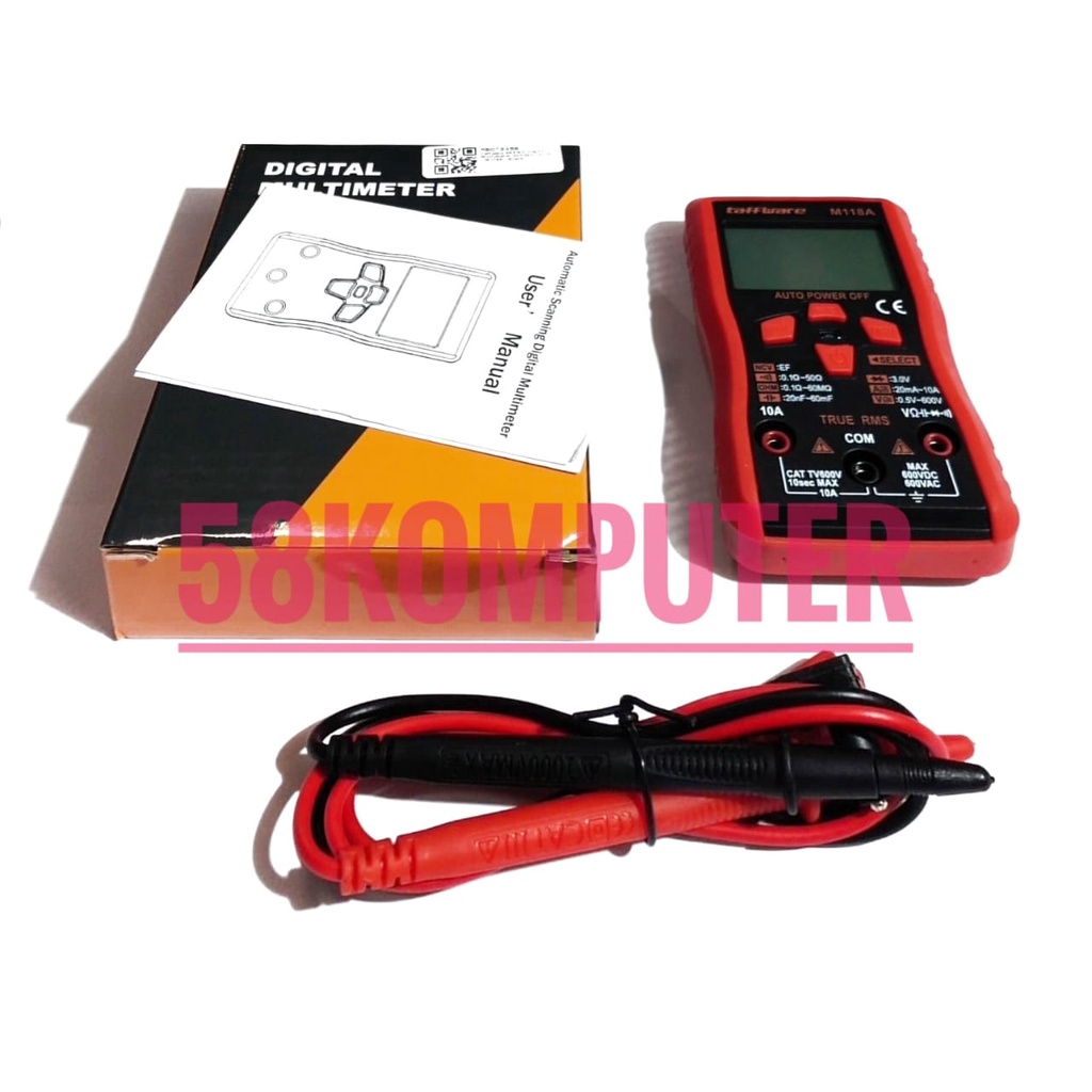 Taffware ANENG Digital Multimeter Multitester Voltage Tester M118