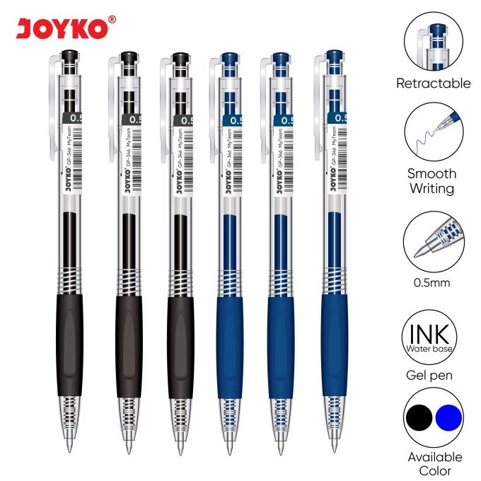 

Gel Pen Pulpen Pena Joyko GP-346 My Team 0.5 mm
