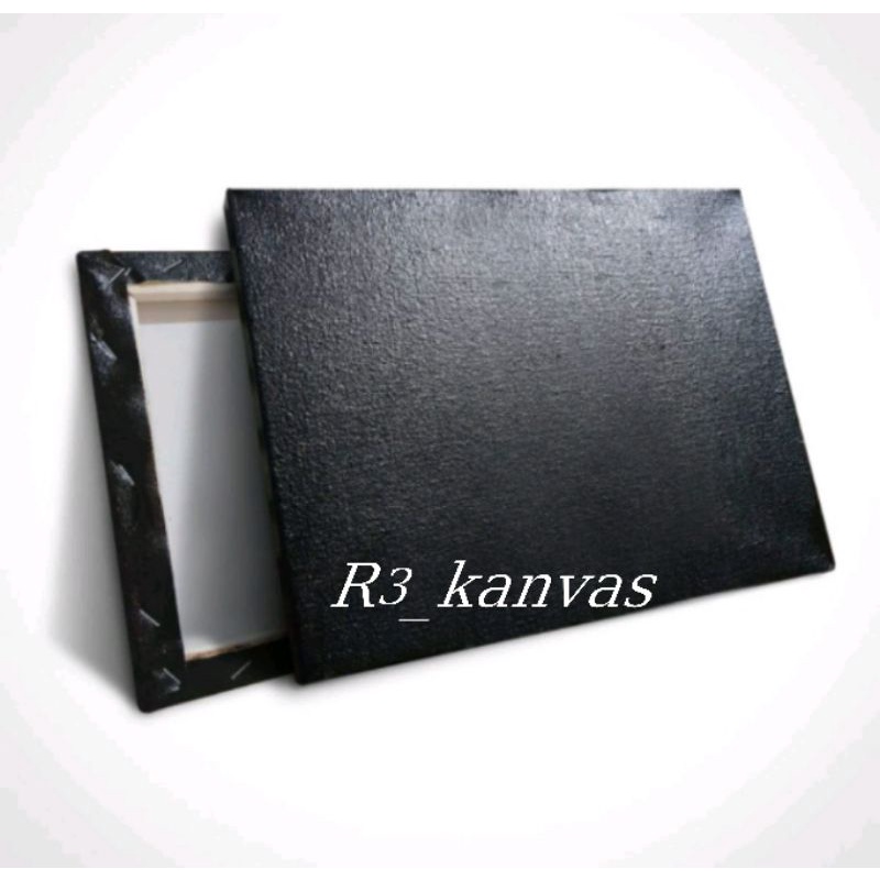 

Kanvas lukis HITAM Ukuran 40x40cm