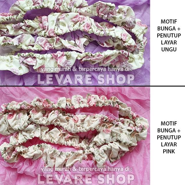 Cover / Sarung / Bando Tv + Penutup Layar - Dekorasi Hiasan Tv / Cover Sarung Tv –MT.11De22ᵛ