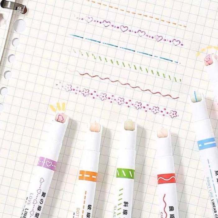 CURVE HIGHLIGHTER PEN ISI 6