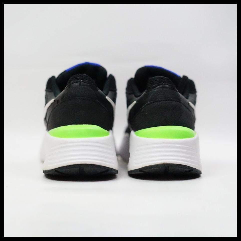 NIKE AIR MAX FUSION ORIGINAL BLACK VOLT GREEN SEPATU SNEAKERS OLAHRAGA SPORT RUNNING JOGGING LARI PR