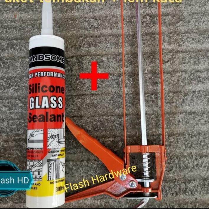 

Kekinian ホン Tembakan lem model tulang + lem kaca sealent botol handsome