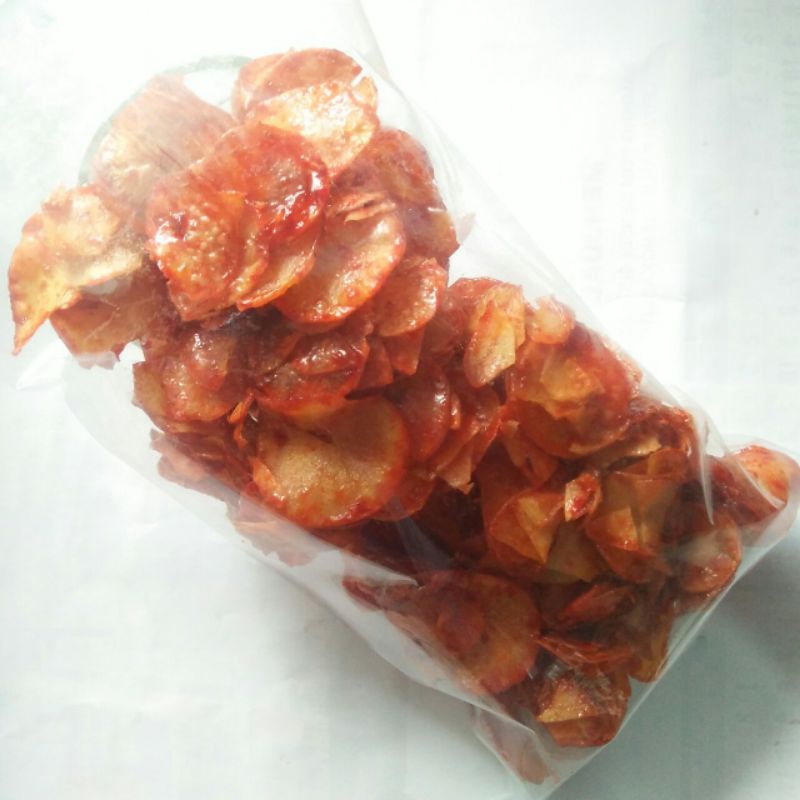 

Kripik Singkong Balado Basah ½kg Singkong Lengket
