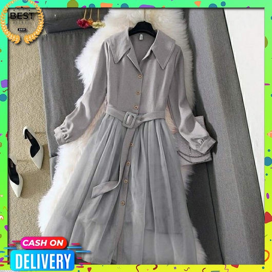 Dres Pendek Seksi Natal Wanita Kekinian 2022 Baju Cewek Kerja Long Panjang Midi Rayon Bumil Menyusui