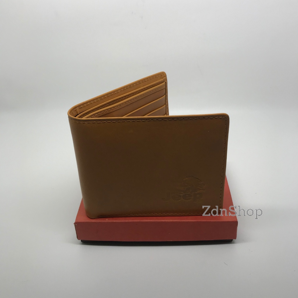 Dompet/Wallet Lipat Resleting Kulit Asli Home Industries Motif Model Dove