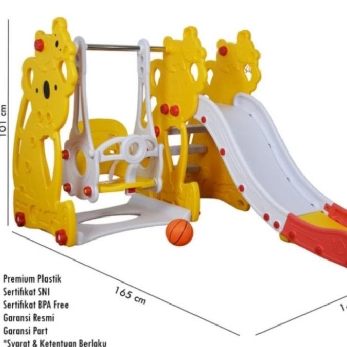 Mainan Anak Playground Indoor Ayunan Perosotan Plosotan Seluncuran