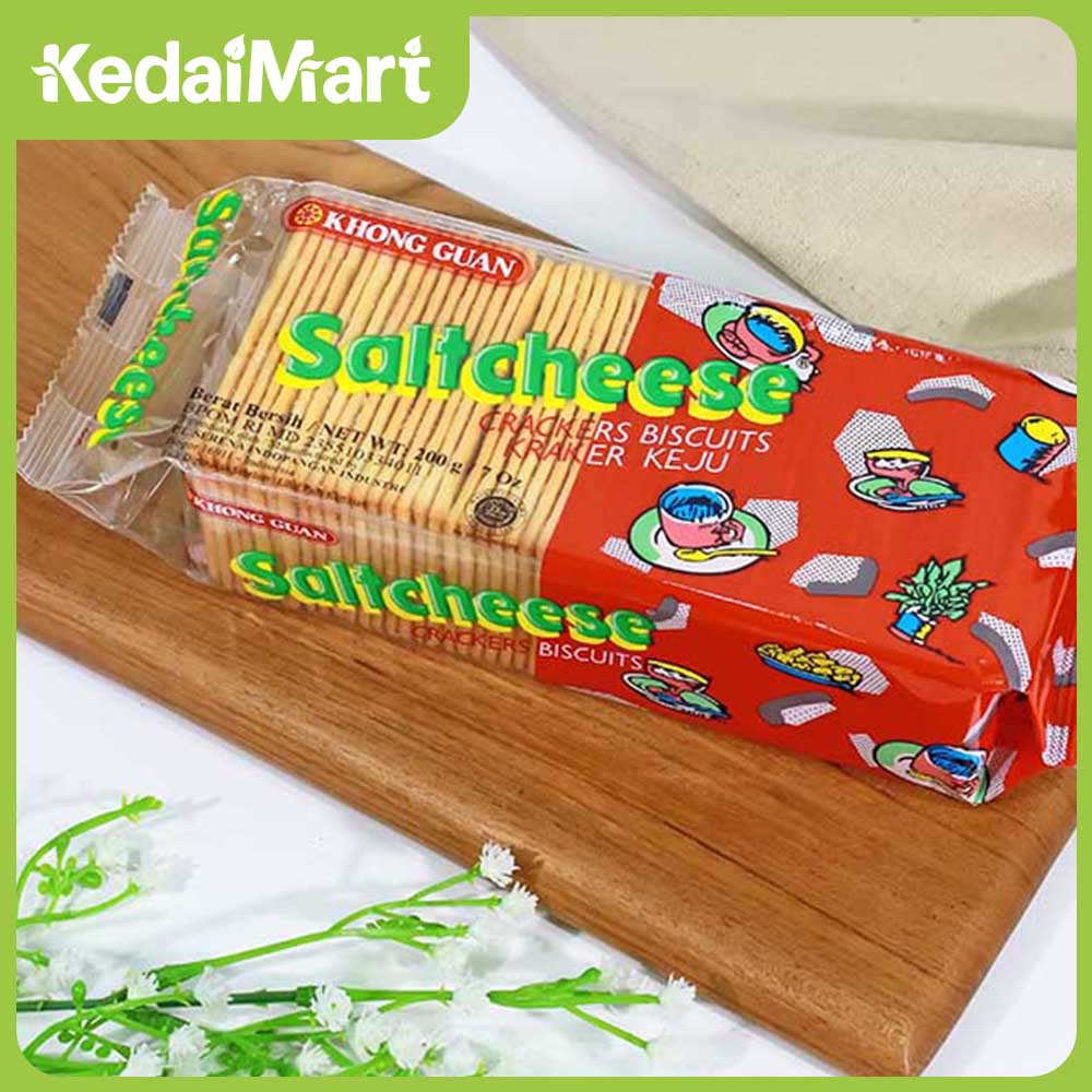 

Khong Guan Crackers Saltcheese 200 Gram