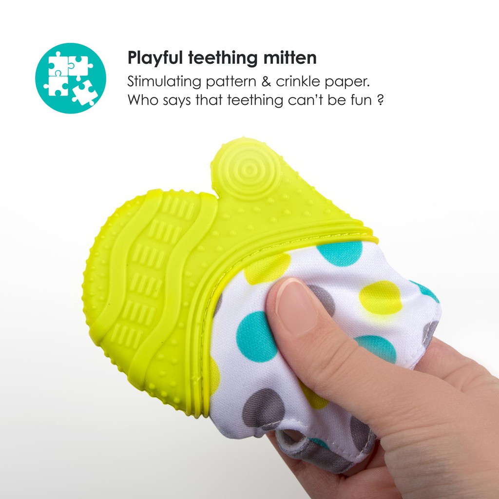 BBLUV GLUVE TEETHING MITTENS- TEETHER BABY