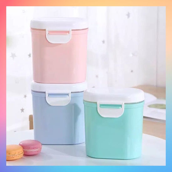 Tempat susu Kotak Penyimpanan SUSU Bubuk Bayi Box tempat bumbu tempat kue dapur toples storage box