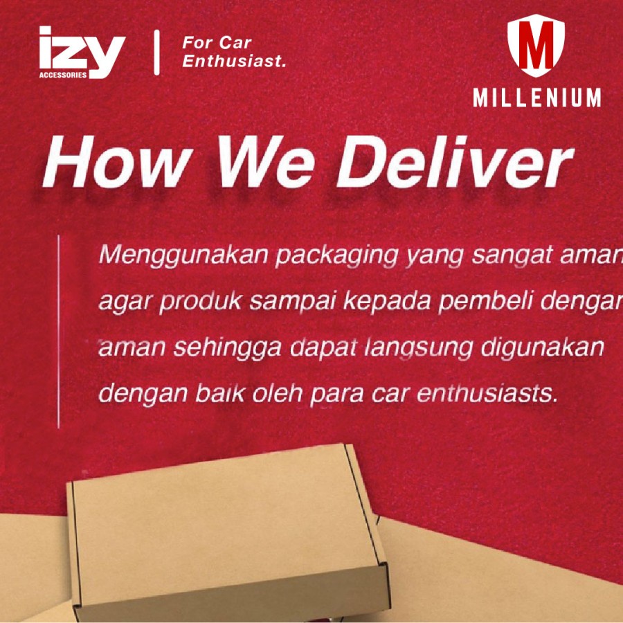 DUDUKAN TATAKAN TEMPAT PLAT NOMOR MOBIL IZY FRAMELESSPLATE - DENGAN AKRILIK