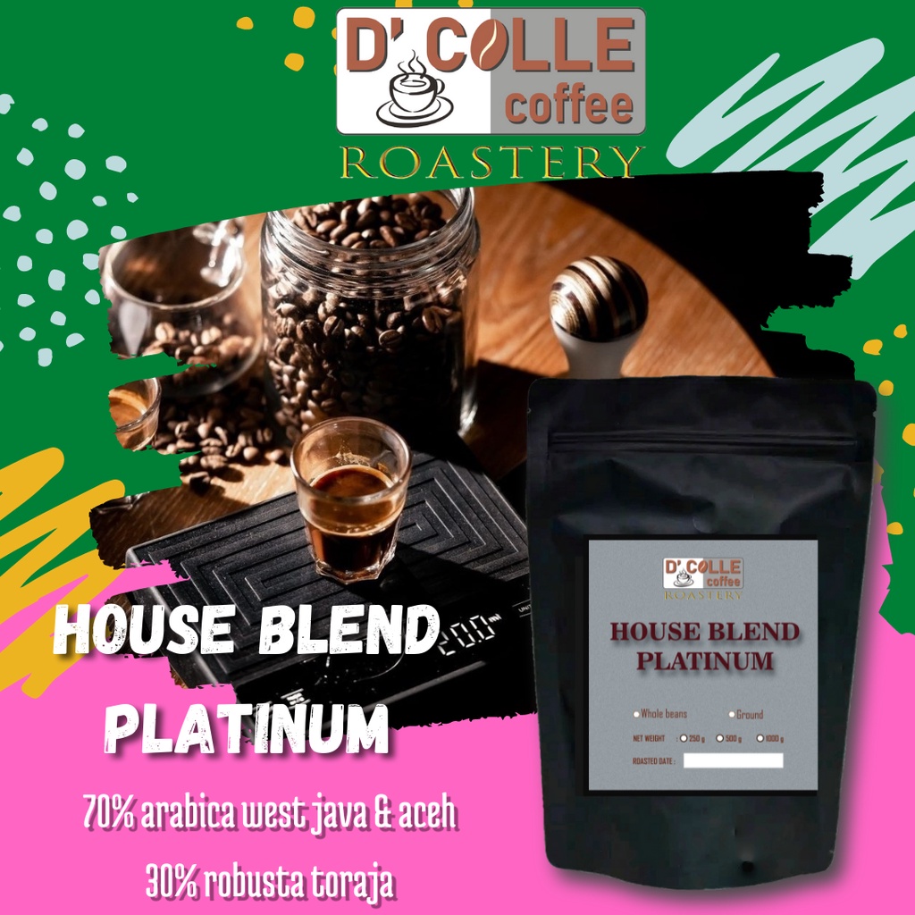 

kopi blend arabika robusta platinum bubuk 70:30 premium coffee blend kopi espresso kopi mix