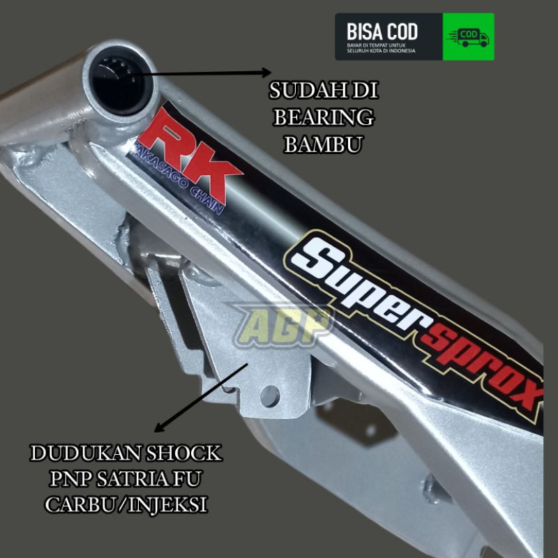 ARM REPLIKA KTM MODEL HASQY PNP SATRIA FU FI