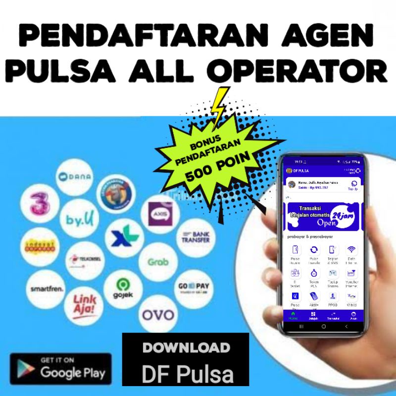 PENDAFTARAN AGEN PULSA ALL OPERATOR