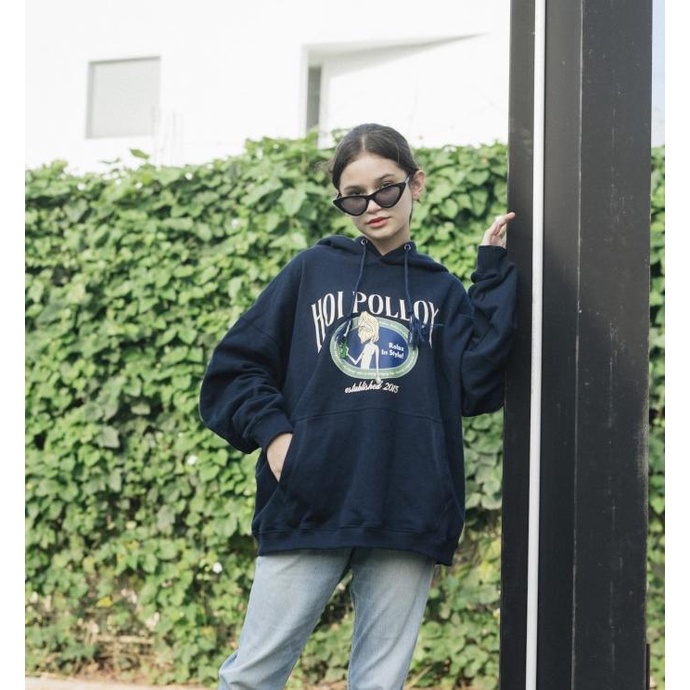 Hoi Polloy - Hoodie -Relax In Style (Navy)