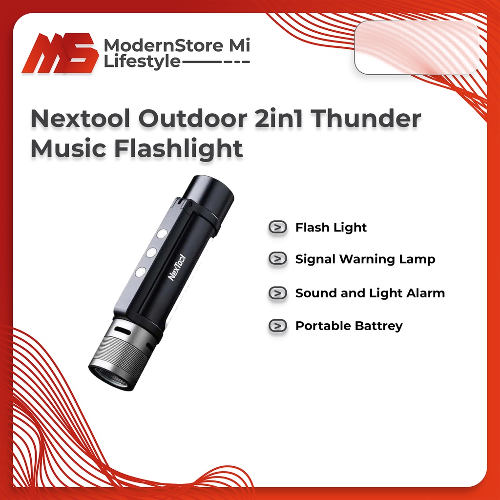 NEXTOOL Nextool Outdoor 12 in 1 Thunder Music Flashligt