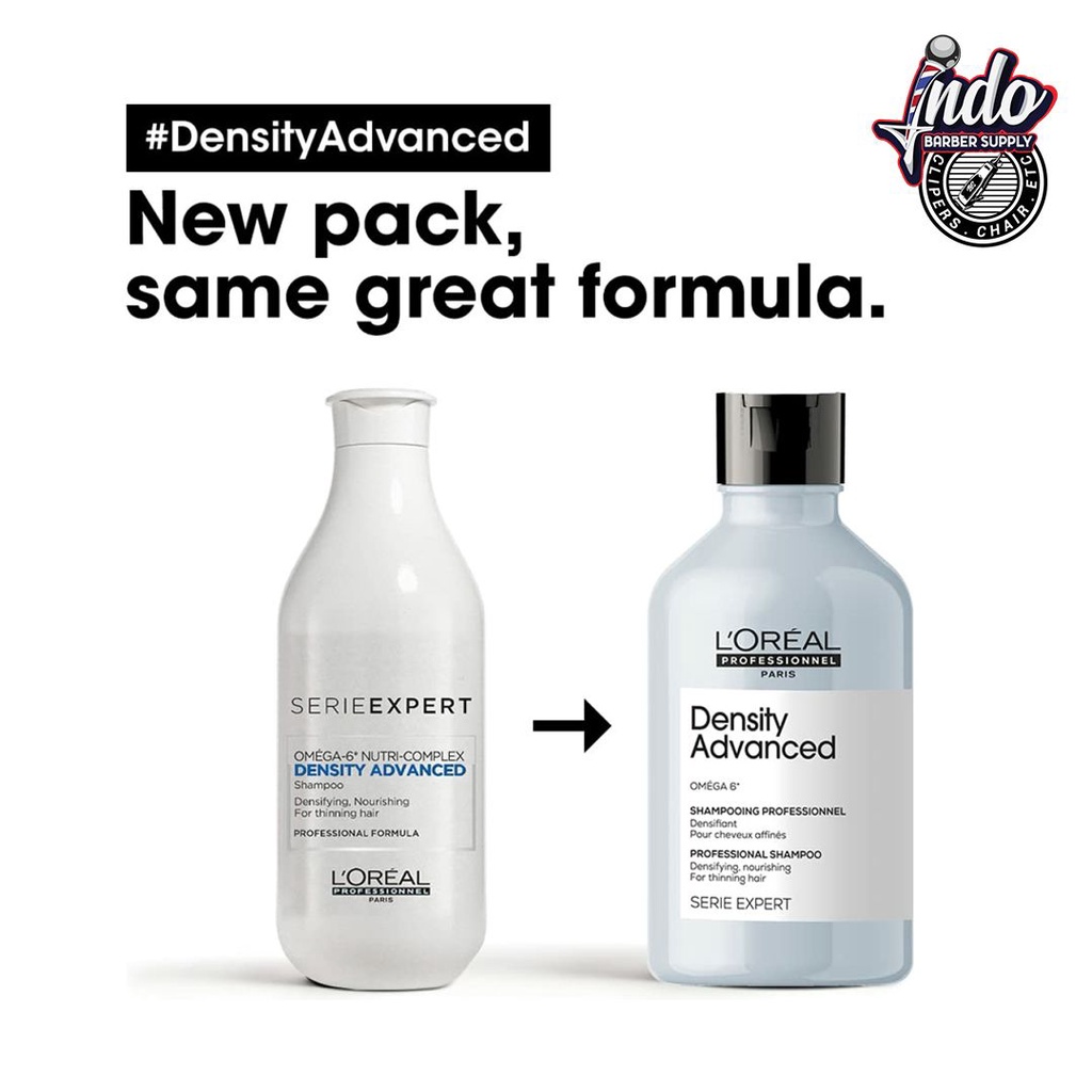 PROMO! 100% ORIGINAL Shampo Serie Expert Density Advance Shampoo 300ml LOREAL