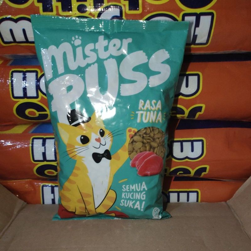 Makanan Kucing Mister Puss 500gr Paket 10pcs frehpack TUNA