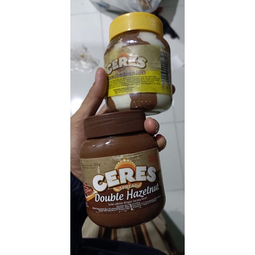 

selai ceres 350gr spread coklat/double huzlnut /huzlnut milk