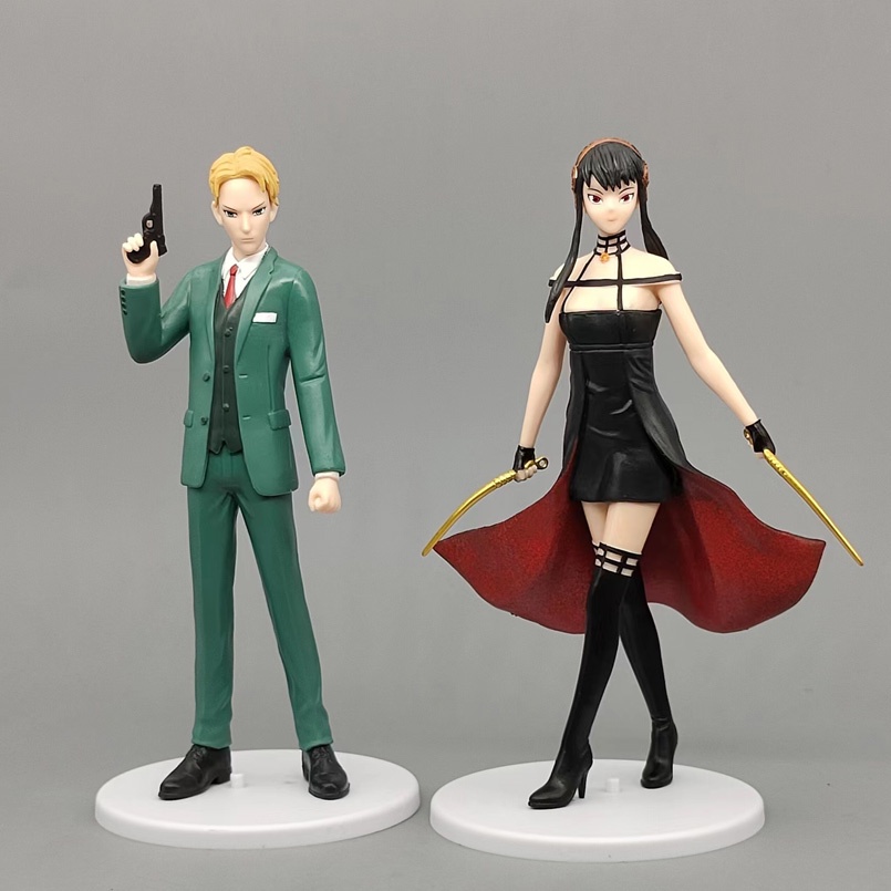 Figure SPY x FAMILY Anime Figure Yor Forger Loid Forger Twilight set 2