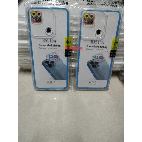Softcase Xiaomi Redmi 10A Silikon Casing Selicon Case Bening Terasfaran Pelindung Pro Camera
