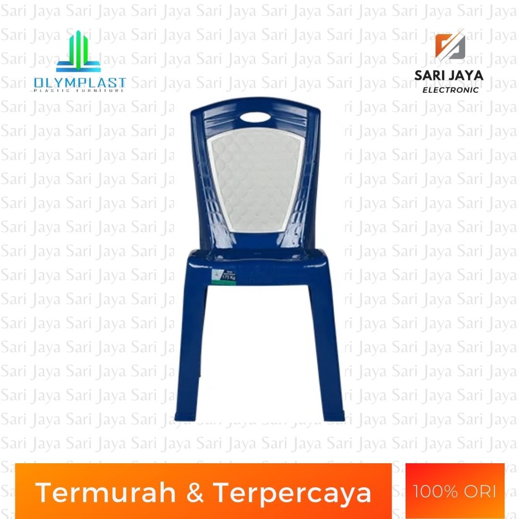 Kursi Plastik Olymplast Motif Sandaran Sofa (OL 203S)