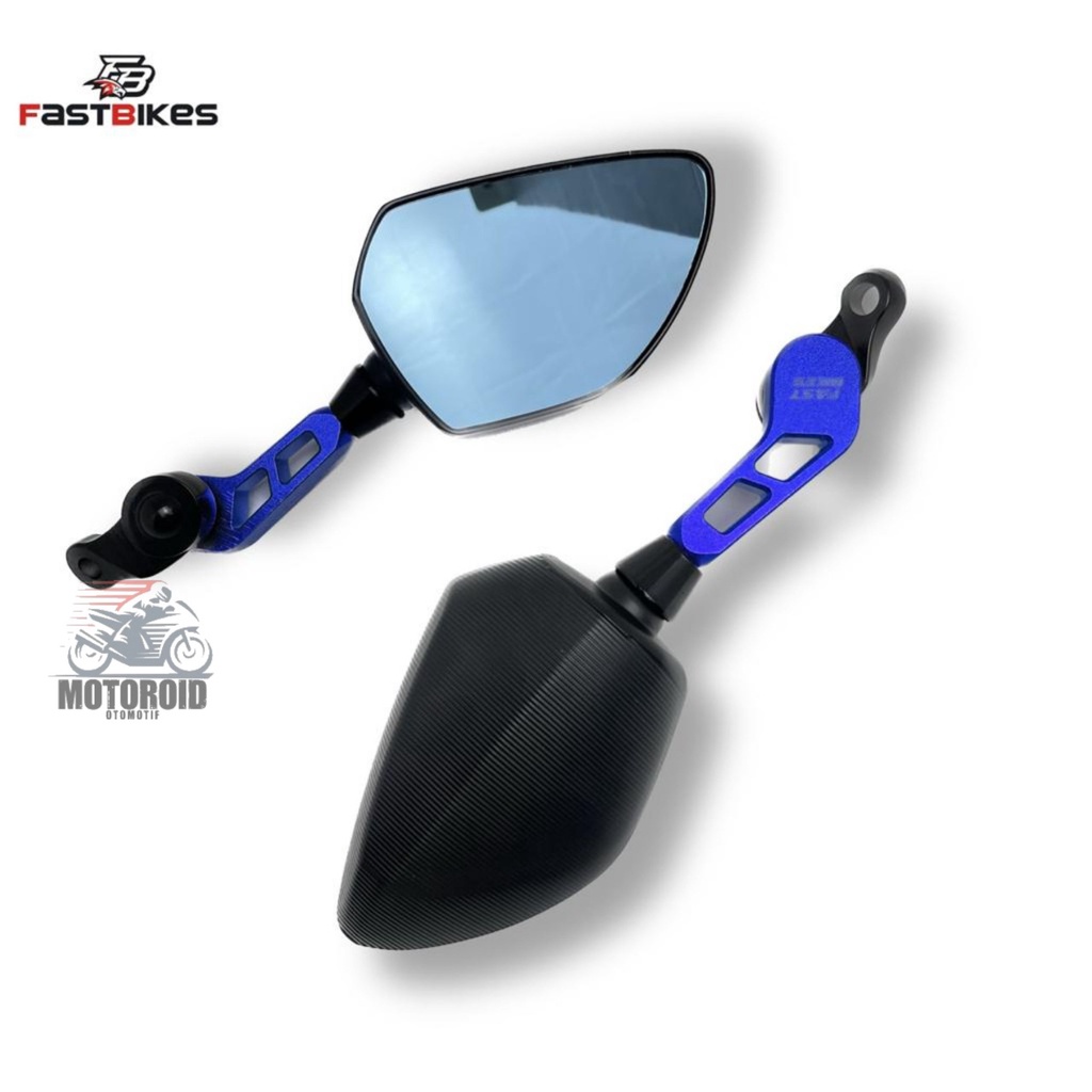 Spion Ducati Fastbikes Full Cnc Rear Mirror Real Stealth