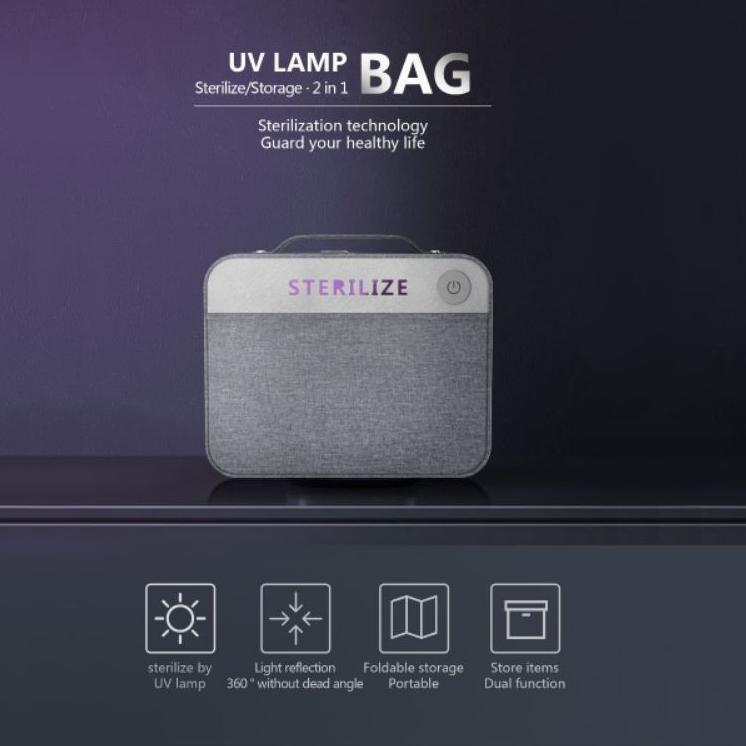 Keluaran Terbaru.. UVC STERILIZER BAG / 6 LAMPU