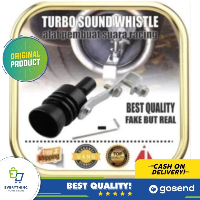 Knalpot Original Turbo Whistle Pembuat Suara Turbo Pada Knalpot