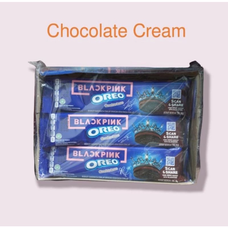 Oreo Blackpink Limited Edition 1 Box (12pcs) 36,8 Gram Chocolate