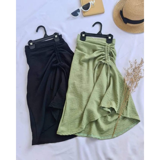 ROK SERUT CRINKLE Airflow KERUT Anak Perempuan L 4-5 Tahun