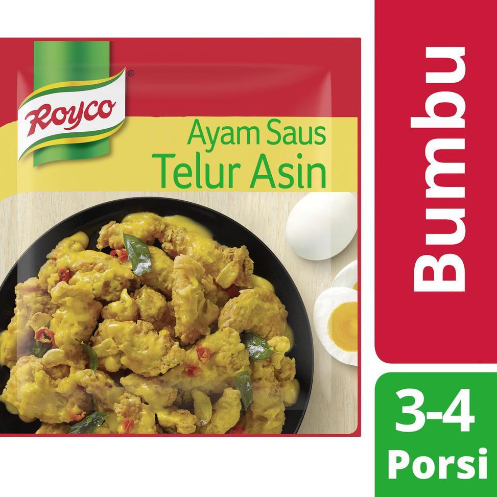 

㊍ Royco Bumbu Ayam Saus Telur Asin 2 x 22 gr ぢ
