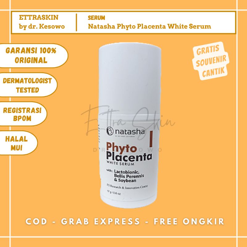 Natasha Skincare - Phytoplacenta White Cream / Krim Pagi Siang - Ettra Skin by dr Kesowo ( PHYTOPLAC
