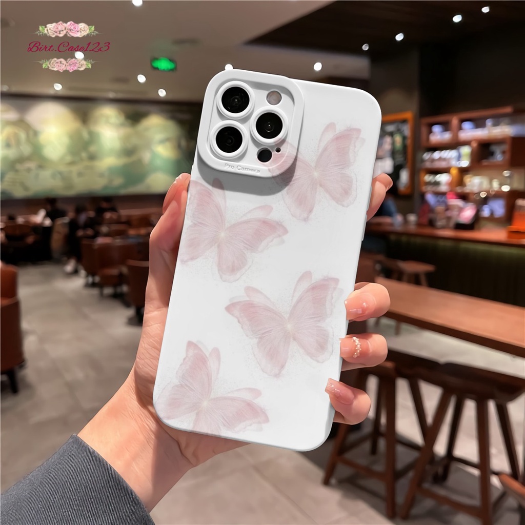 CUSTOM CASE SOFTCASE SILIKON PROCAMERA BUTTERFLY CUSTOM OPPO REALME VIVO XIAOMI SAMSUNG INFINIX IPHONE FOR ALL TYPE BC6871