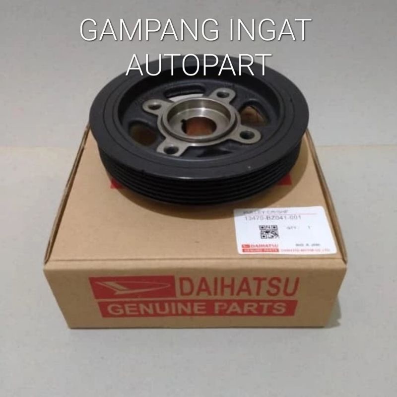 Pully Ker As Poli Pully Ker As Pulley Crankshaft Daihatsu Grandmax Granmax 1500cc 1.5 ASLI