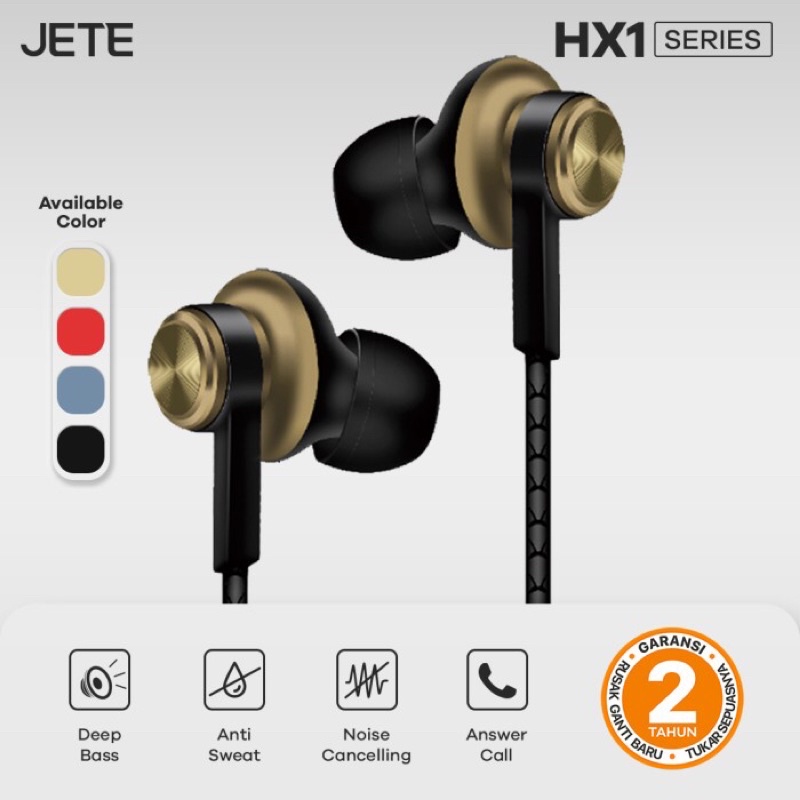 Headset | Handsfree | Earphone JETE HX1 Super Bass