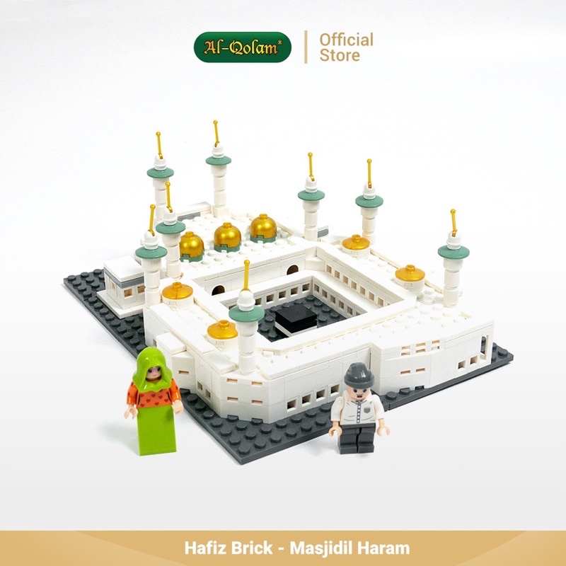 Hafiz Brick Mosque Al Qolam, Masjidil Haram, Blue Mosque