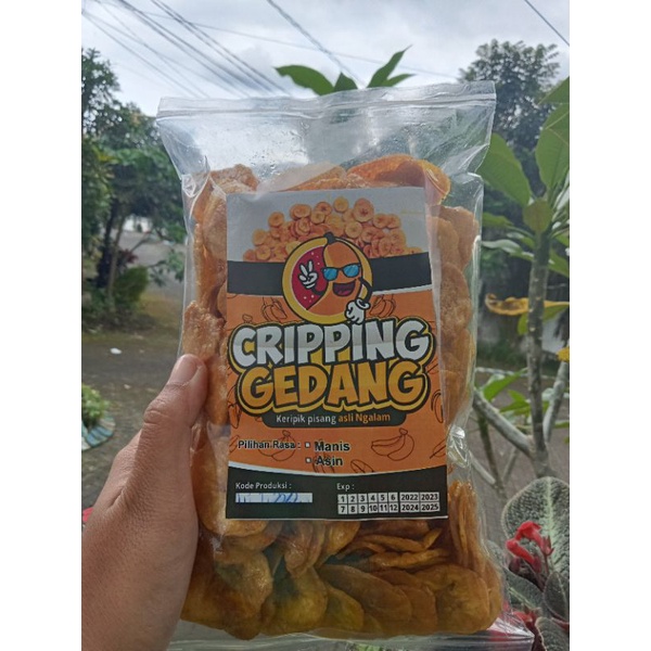 

keripik pisang kemasan 250gram/500gram