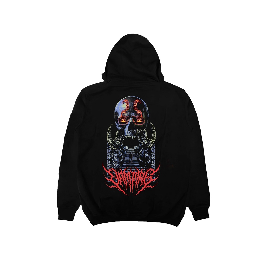 Vampire Kingdom Sweater Hoodie | Stand For Cave | Black