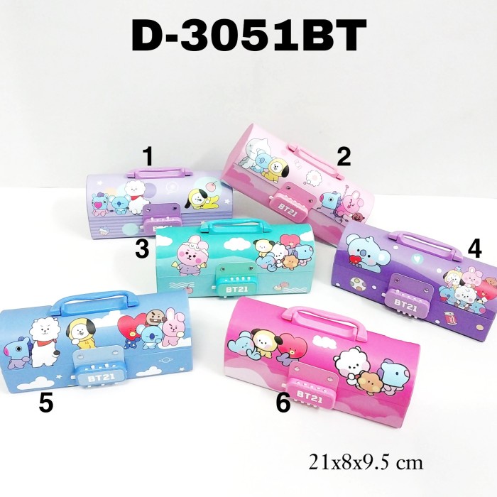 

Tempat Pensil Sos Kotak Pensil Karton D-3051 Unicorn / Tempat Pensil / Pencil Case