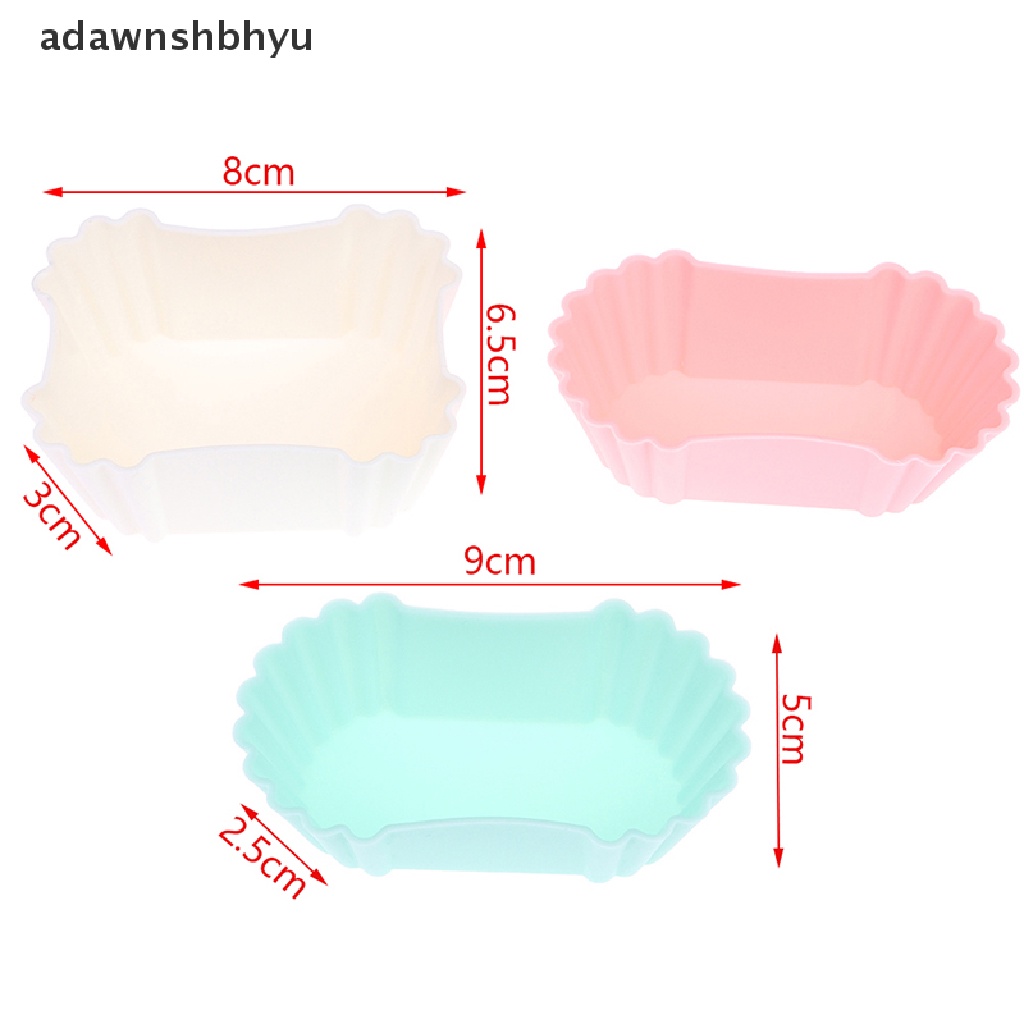 Adawnshbhyu 3 Pcs Bento Divider Cup Liner Kotak Makan Makanan Lembut Silikon Onigiri Aksesoris ID